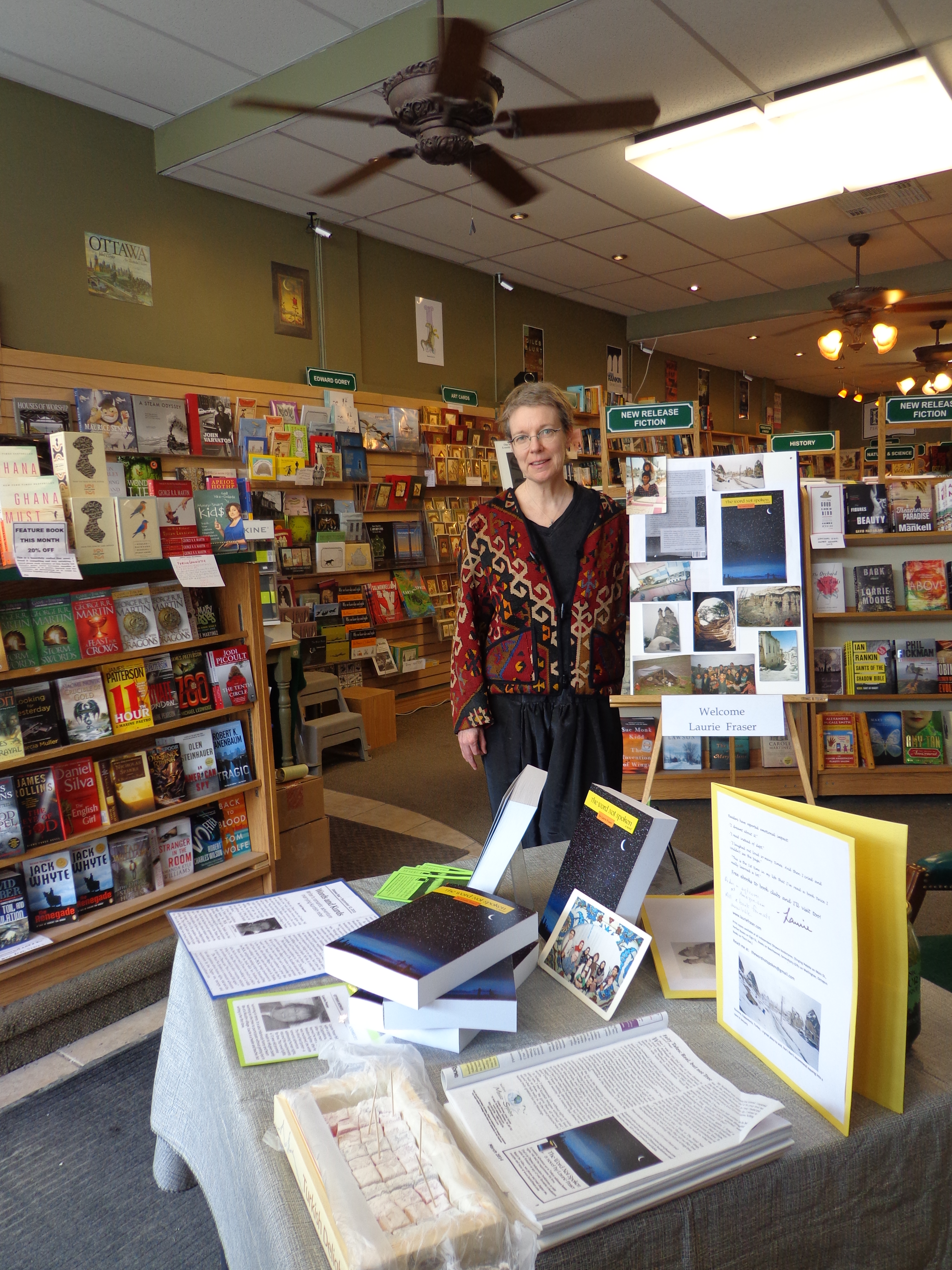 Mission accompished- Meet the author at Perfect Books